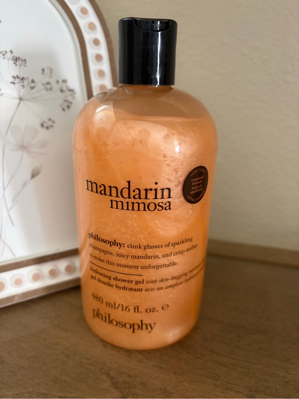 Philosophy Mandarin Mimosa Hydrating Shower Gel — Orange